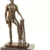 Naakte Poserende Man - Bronzen Beeld - Erotische Sculptuur - 25,7 Cm Hoog 1 Naakte Poserende Man - Bronzen Beeld - Erotische Sculptuur - 25,7 Cm Hoog -Trendybywave 1009x1200