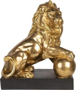 Decoratie 38*25*44 Cm - Goudkleurig Kunststof