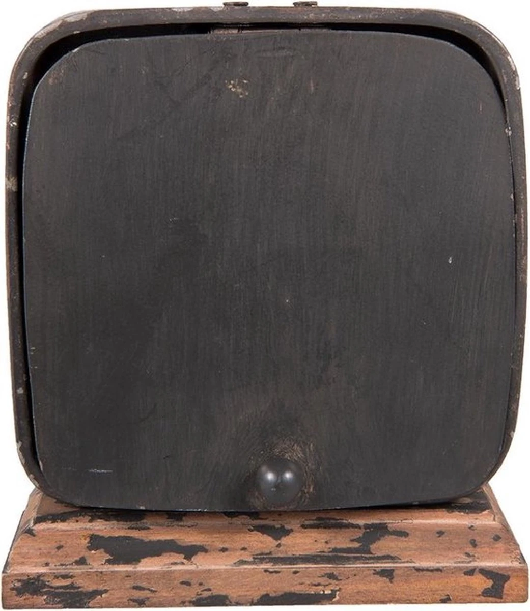 Tafelklok 11*5*12 Cm / 1xAA Bruin Ijzer Vierkant Tafelklokken Binnen Staand Klokje Tafelklokje 4 Tafelklok 11*5*12 Cm / 1xAA Bruin Ijzer Vierkant Tafelklokken Binnen Staand Klokje Tafelklokje - Afbeelding 2