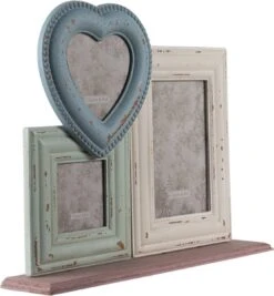 Fotolijst 34*7*25 Cm / 10*10 / 7*7 / 10*15 Cm - Meerkleurig MDF Glas