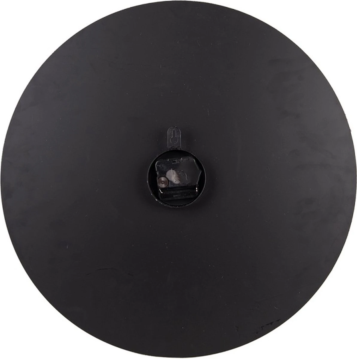 Wandklok Grijs Ijzer Rond Muurklok Hangklok 4 Wandklok Grijs Ijzer Rond Muurklok Hangklok - Afbeelding 2