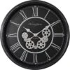 Wandklok Ø 58 Cm Zwart Zilverkleurig Kunststof Rond Muurklok Hangklok 2 Wandklok Ø 58 Cm Zwart Zilverkleurig Kunststof Rond Muurklok Hangklok -Trendybywave 1196x1200 2