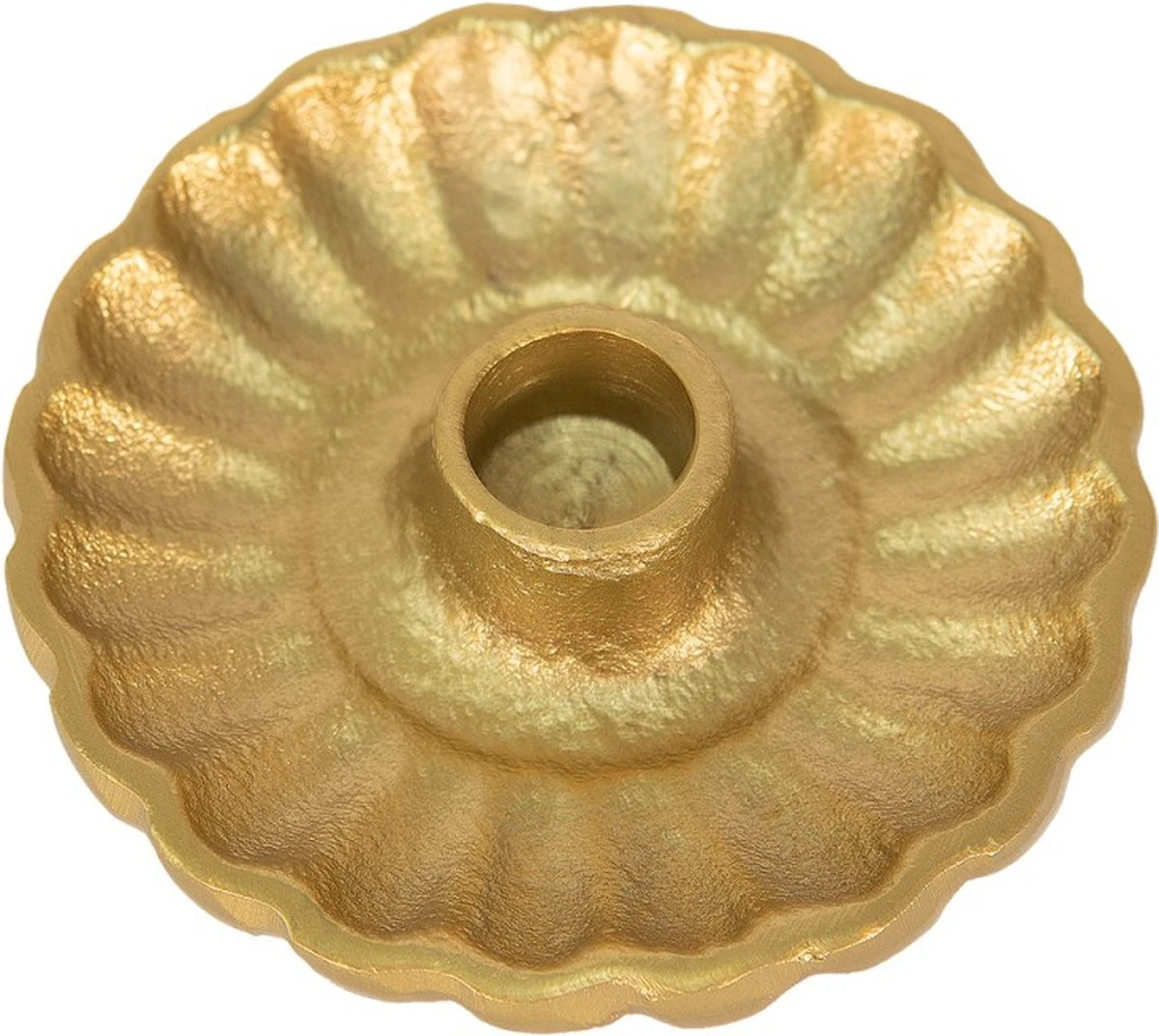 Set Van 2 X Kandelaar Ø 11x3 Cm Goudkleurig Aluminium Rond Kaarsenstandaard Kaarsenhouder 3 Set Van 2 X Kandelaar Ø 11x3 Cm Goudkleurig Aluminium Rond Kaarsenstandaard Kaarsenhouder