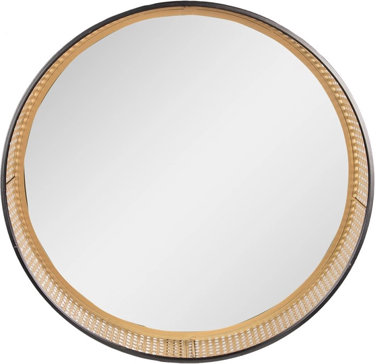 Spiegel Ø 60 Cm Bruin Metaal Rond Grote Spiegel Wand Spiegel Muur Spiegel 3 Spiegel Ø 60 Cm Bruin Metaal Rond Grote Spiegel Wand Spiegel Muur Spiegel