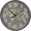 Wandklok Ø 48*6 Cm / 1*AA Grijs Ijzer Rond Wereldkaart Muurklok Hangklok Keukenklok 2 Wandklok Ø 48*6 Cm / 1*AA Grijs Ijzer Rond Wereldkaart Muurklok Hangklok Keukenklok -Trendybywave 1200x1200 21