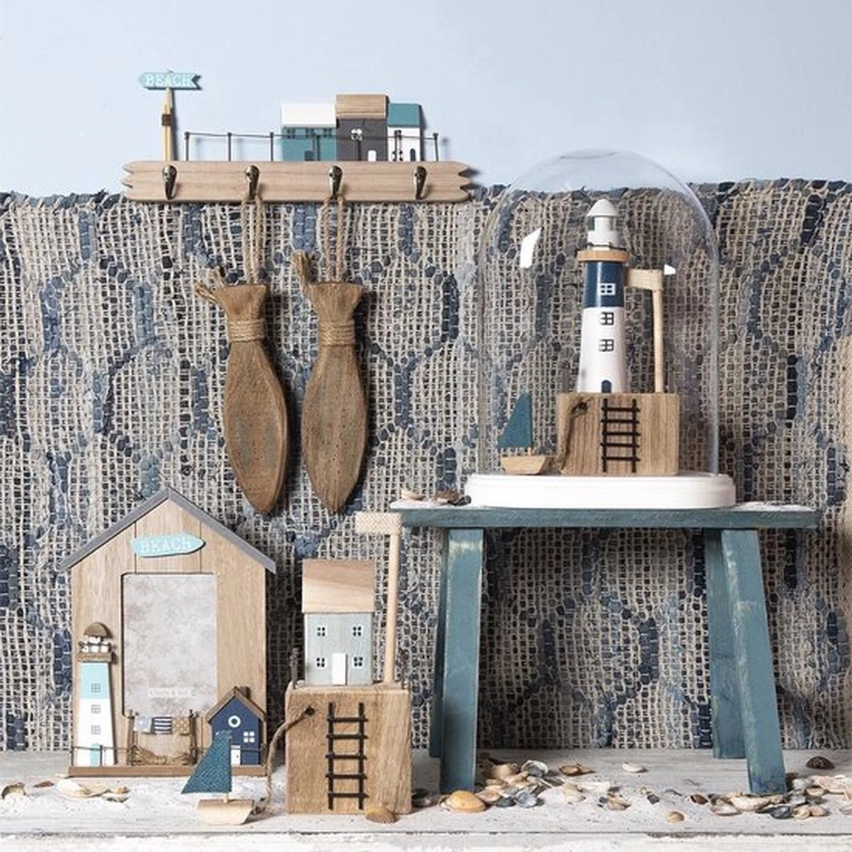 Decoratie Vuurtoren 11*7*7/29 Cm Bruin Hout Rechthoek Decoratief Figuur Decoratieve Accessoires Woonaccessoires 5 Decoratie Vuurtoren 11*7*7/29 Cm Bruin Hout Rechthoek Decoratief Figuur Decoratieve Accessoires Woonaccessoires - Afbeelding 3