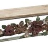 Wandrek 78*14*12 Cm Meerkleurig Ijzer Rechthoek Bloemen Wandplank Wandschap 2 Wandrek 78*14*12 Cm Meerkleurig Ijzer Rechthoek Bloemen Wandplank Wandschap -Trendybywave 1200x336