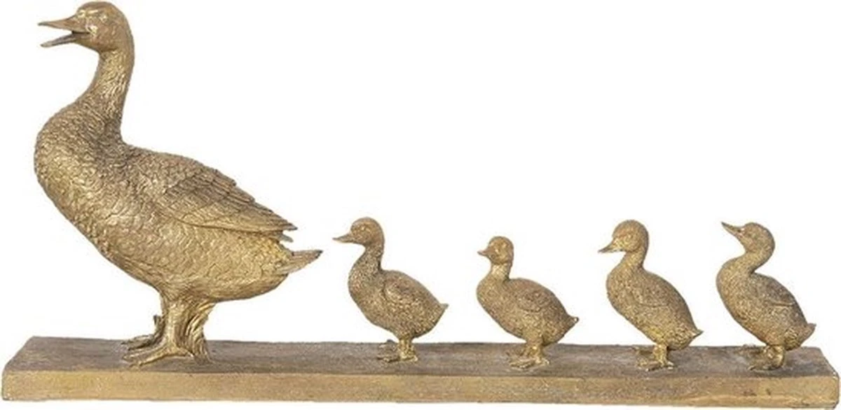 Decoratie Beeld Eend 57*11*27 Cm Goudkleurig Kunststof Decoratief Figuur Decoratieve Accessoires Woonaccessoires 3 Decoratie Beeld Eend 57*11*27 Cm Goudkleurig Kunststof Decoratief Figuur Decoratieve Accessoires Woonaccessoires