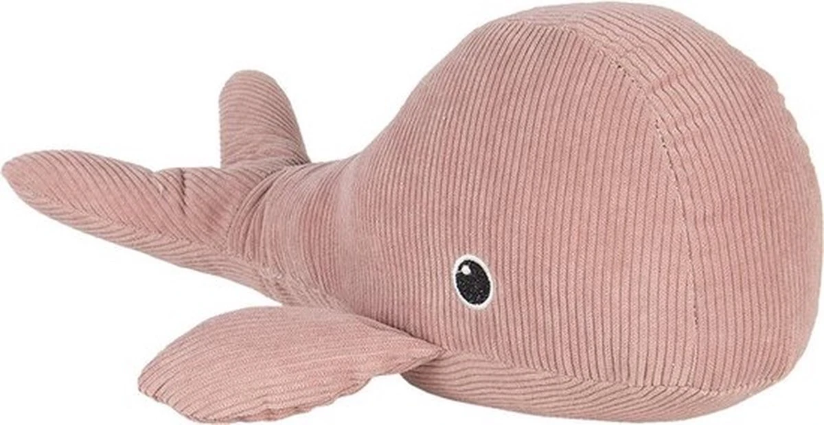 Deurstopper Walvis 37*34*15 Cm Roze Polyester Deurklem Deurwig 4 Deurstopper Walvis 37*34*15 Cm Roze Polyester Deurklem Deurwig - Afbeelding 2