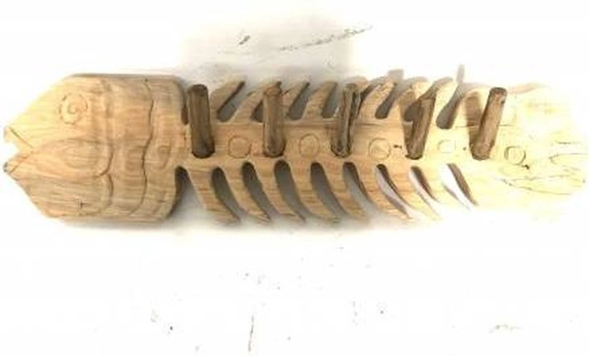 Houten Vissen Kapstok H20 - Trendy 3 Houten Vissen Kapstok H20 - Trendy