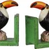 Gietijzeren Boekensteun - Toekan Vogels - Set Van 2 - Gietijzer - 14,9 Cm Hoog 2 Gietijzeren Boekensteun - Toekan Vogels - Set Van 2 - Gietijzer - 14,9 Cm Hoog -Trendybywave 1200x732