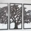 Wanddecoratie - Levensboom Drieluik - Metalen Boom - 3 X 60 Cm Breed 1 Wanddecoratie - Levensboom Drieluik - Metalen Boom - 3 X 60 Cm Breed -Trendybywave 1200x823