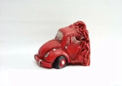 Sculptuur - 17 Cm Breed - Beeld Miniatuur Auto - Mannencadeau - Modelwagen - Deurstopper