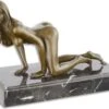 Bronzen Beeld - Naakte Vrouw - Erotische Sculptuur - 16,1 Cm Hoog -Trendybywave 1200x914