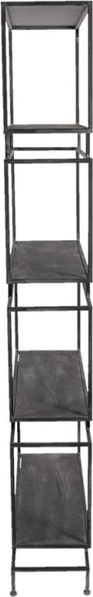 Wandrek 61*23*160 Cm Bruin Metaal Muurrek Opbergkast Woondecoratie 6 Wandrek 61*23*160 Cm Bruin Metaal Muurrek Opbergkast Woondecoratie - Afbeelding 4