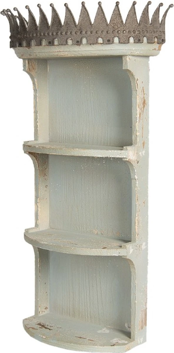 Wandrek 45*21*79 Cm - Bruin Hout 3 Wandrek 45*21*79 Cm - Bruin Hout