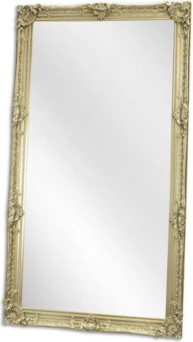 Spiegel - Zilveren Spiegel - Groot, Zilver - 199 Cm Hoog 3 Spiegel - Zilveren Spiegel - Groot, Zilver - 199 Cm Hoog