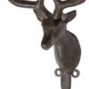 Wandhaak Hert 12*9*21 Cm Bruin Metaal Kapstok Wandkapstok Jashaak -Trendybywave 684x1200