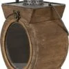 Lantaarn 16*12*28 Cm Bruin Hout, Glas Ovaal Kaarsenhouder Sfeerverlichting 1 Lantaarn 16*12*28 Cm Bruin Hout, Glas Ovaal Kaarsenhouder Sfeerverlichting -Trendybywave 782x1200 1