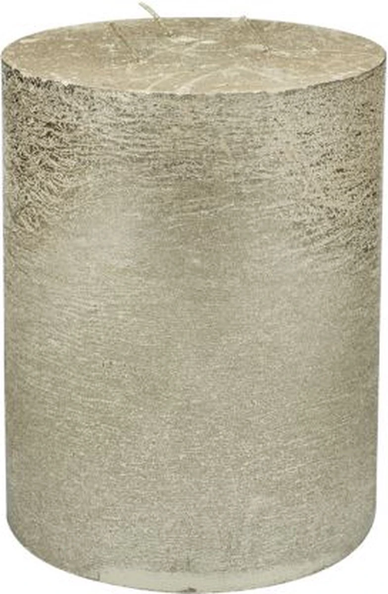 Stompkaars - Brons - 15x20cm - 3 Lonten - Parafine - Set Van 2