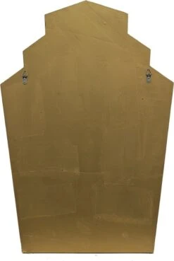 Wandspiegel 70*100 Cm Goudkleurig Kunststof, Glas Grote Spiegel Muur Spiegel Wand Spiegel