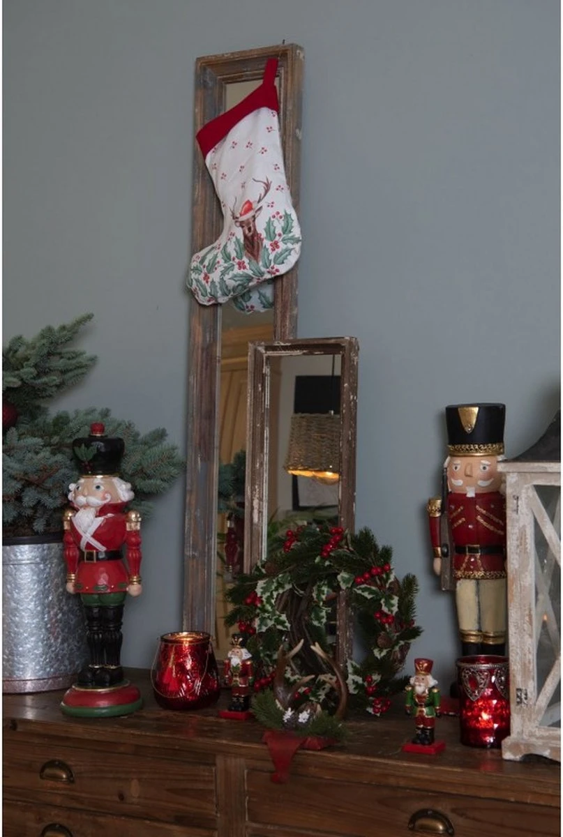 Spiegel 23x128 Cm Bruin Hout Rechthoek Grote Spiegel Wand Spiegel Muur Spiegel 4 Spiegel 23x128 Cm Bruin Hout Rechthoek Grote Spiegel Wand Spiegel Muur Spiegel - Afbeelding 2