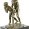 Bronzen Beeld - Naakt Stel - Erotisch Sculptuur - 29,8 Cm Hoog -Trendybywave 878x1200 2