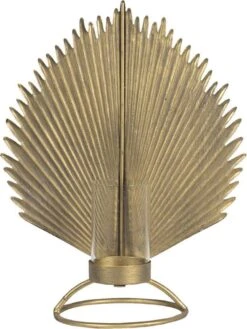 Decoratie Blad 24*14*32 Cm Goudkleurig Ijzer Decoratief Figuur Decoratieve Accessoires Woonaccessoires