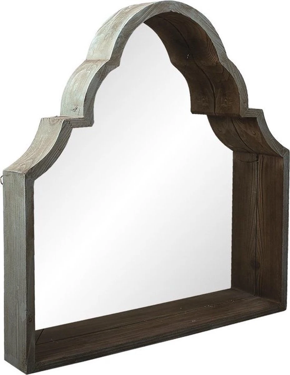 Wandspiegel 85*12*87 Cm Groen Hout, Glas Grote Spiegel Muur Spiegel 4 Wandspiegel 85*12*87 Cm Groen Hout, Glas Grote Spiegel Muur Spiegel - Afbeelding 2