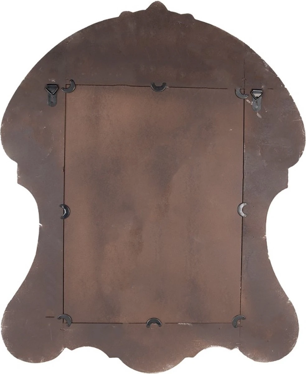 Spiegel 69x84 Cm Bruin Beige Hout Glas Grote Spiegel Wand Spiegel Muur Spiegel 4 Spiegel 69x84 Cm Bruin Beige Hout Glas Grote Spiegel Wand Spiegel Muur Spiegel - Afbeelding 2