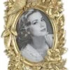 Klassieke Fotolijst - Gouden Lijst Bloemen En Vogels - Polyresin - 25,8 Cm Hoog -Trendybywave 984x1200